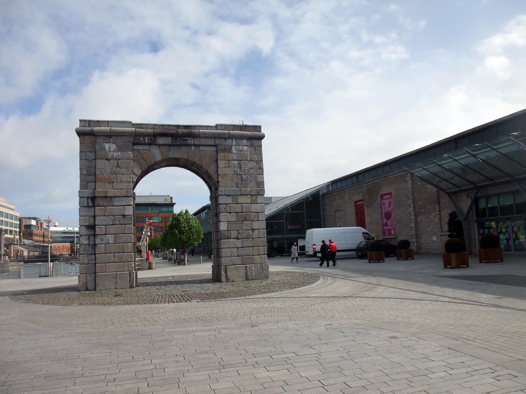 Arch at George`s Dock