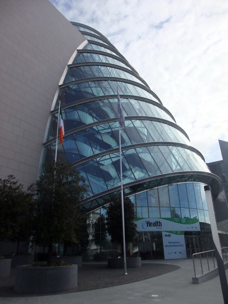 Front of the Convention Centre Dublin
