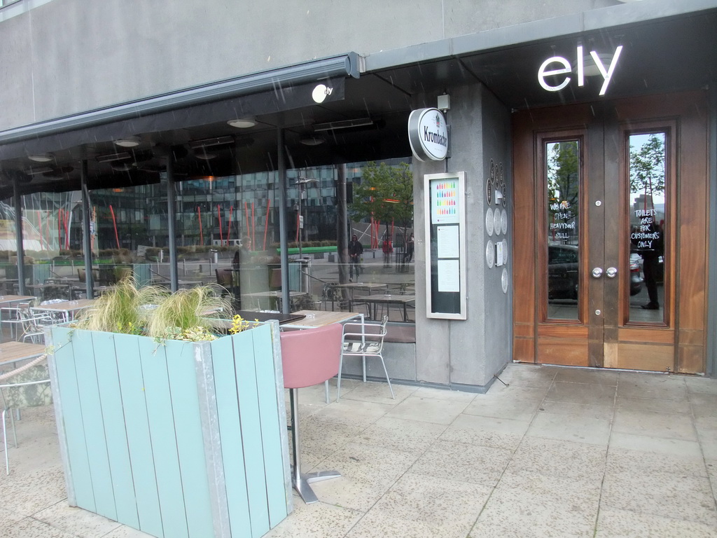 Front of the Ely Gastro Bar at Grand Canal Square