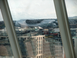 The Aviva Stadium, viewed from the top floor of the Convention Centre Dublin