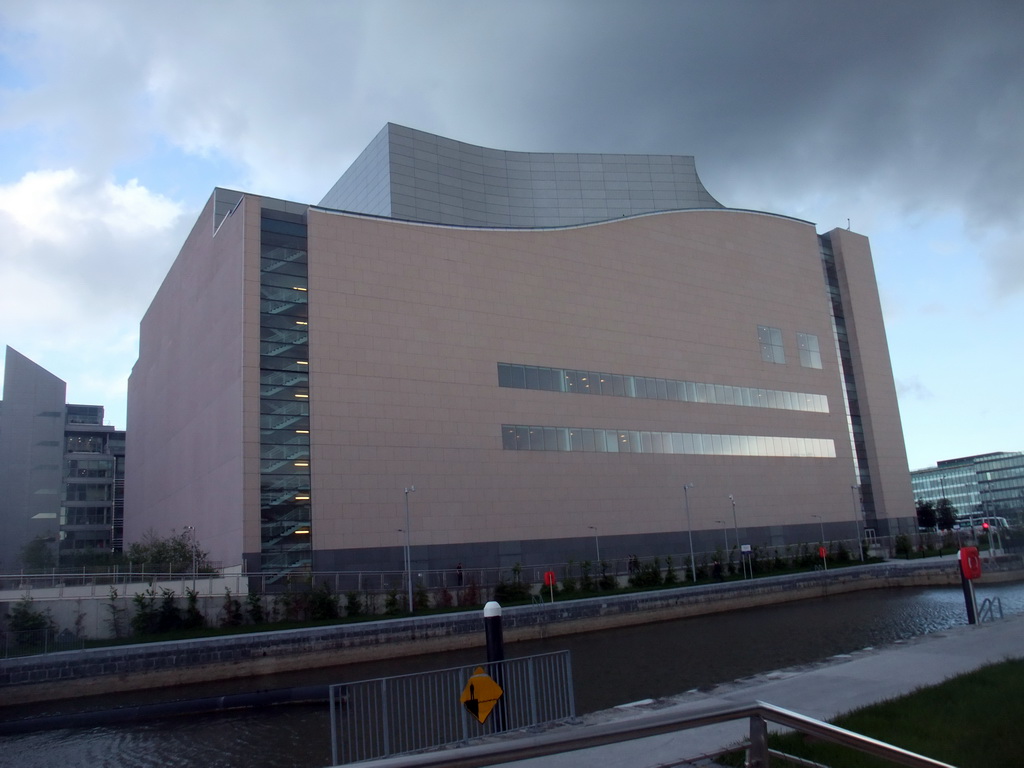 The west side of the Convention Centre Dublin