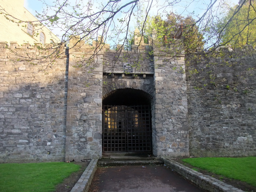 Gate in the Dublin City Wall