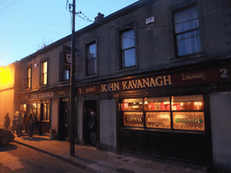 John Kavanagh Pub at Prospect Square, by night