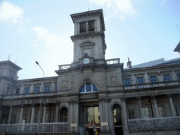 Front of Dublin Connolly railway station at Amiens Street