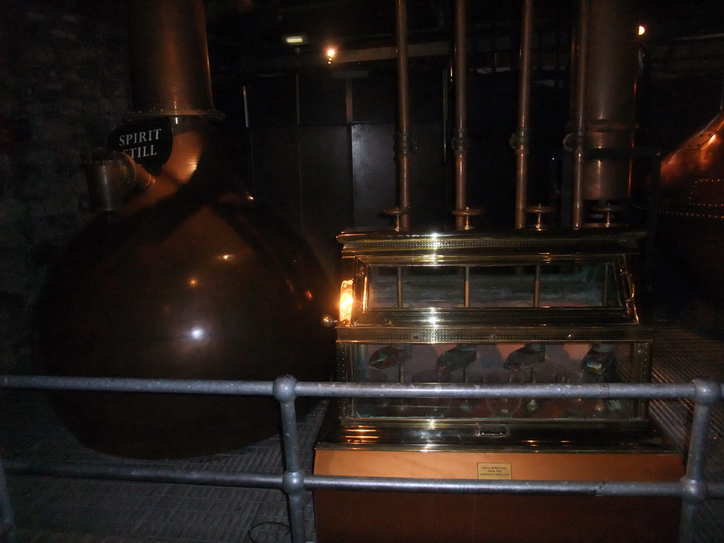 Spirit still at the Old Jameson Distillery