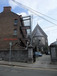 Back side of the St. Mary of the Angels church at Bow Street