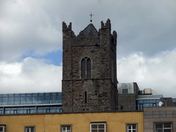 The tower of St. Michan`s Church