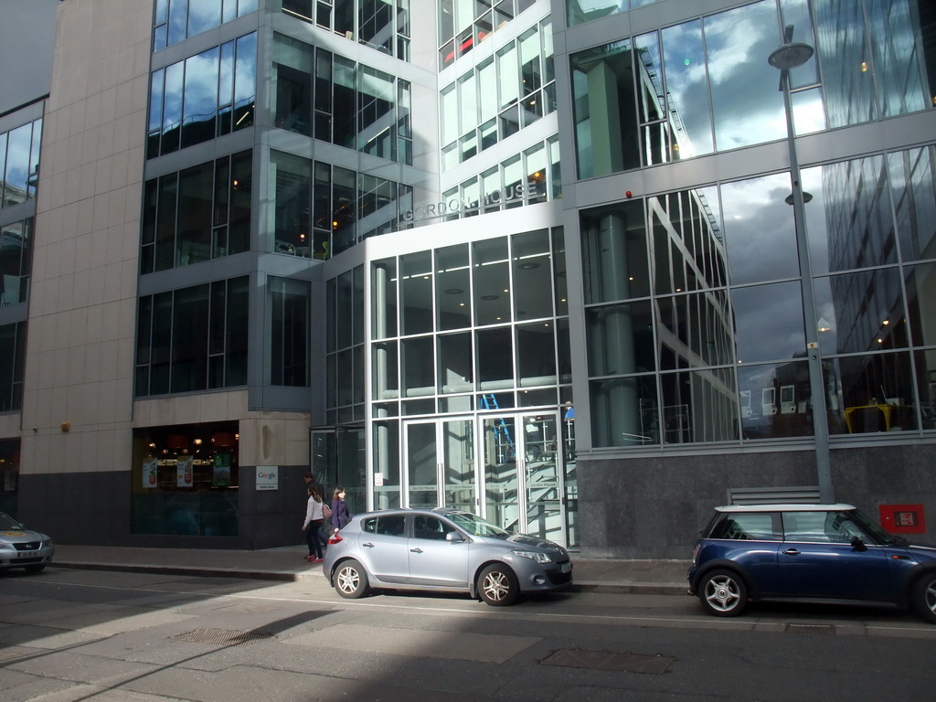 Front of the Gordon House at Google European Headquarters at Barrow Street