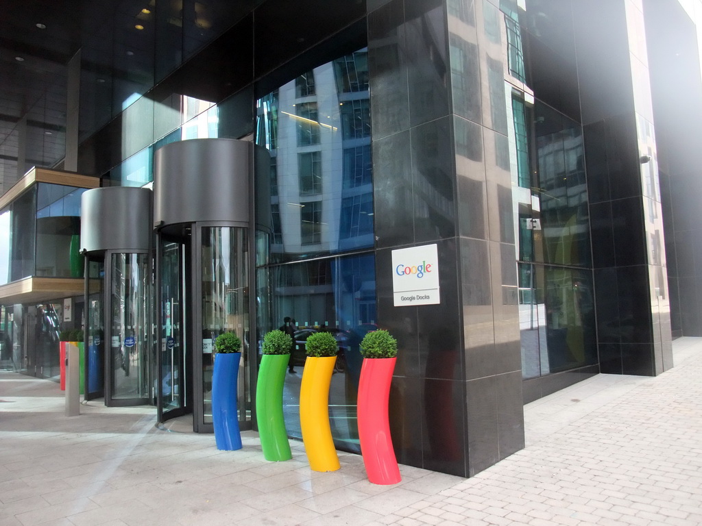 Front of the Gasworks House at Google European Headquarters at Barrow Street