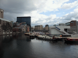 Boats at the Grand Canal Dock