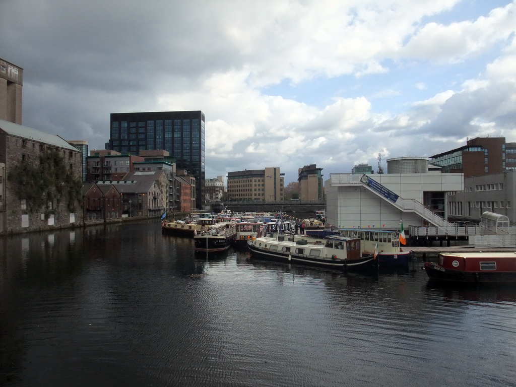 Boats at the Grand Canal Dock