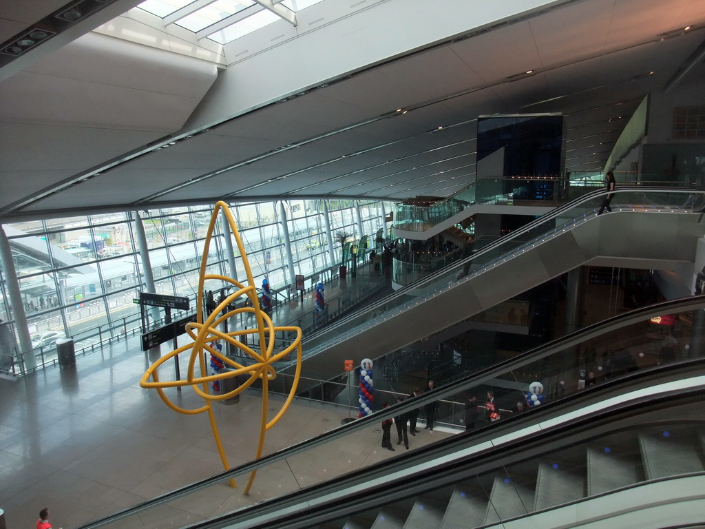 Departure Hall at Dublin Airport