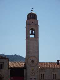 The Bell Tower, viewed from the Stradun street