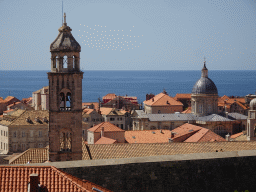 The Dominican Monastery and the Dubrovnik Cathedral, viewed from the lower station of the Dubrovnik Cable Car