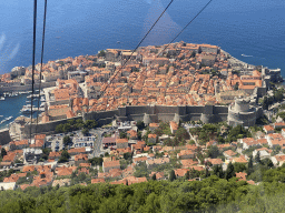 The Old Town, viewed from the Dubrovnik Cable Car