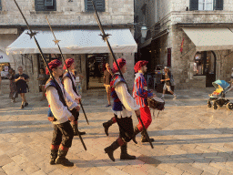 Guards at the Stradun street