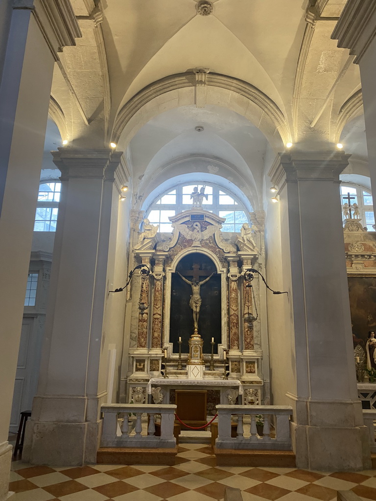 Side chapel of the Dubrovnik Cathedral