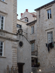 Buildings at the southeast side of the Poljana Marina Drica square