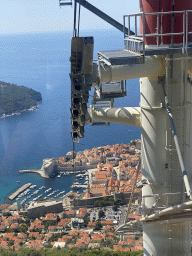 The Old Town and the Lokrum island, viewed from the Dubrovnik Cable Car