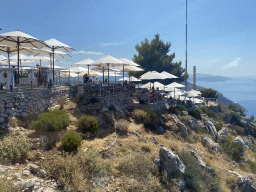 Terrace of the Restaurant Panorama at Mount Srd, viewed from the Dubrovnik Cable Car