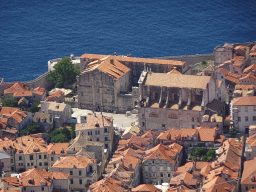 The Old Town with the Church of St. Ignatius, viewed from the terrace of the Restaurant Panorama at Mount Srd