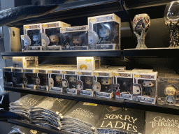 Game of Thrones souvenirs at the Dragon`s Cave store at the Bokoviceva Ulica street