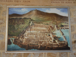 Painting of the Old Town at the Franciscan Monastery