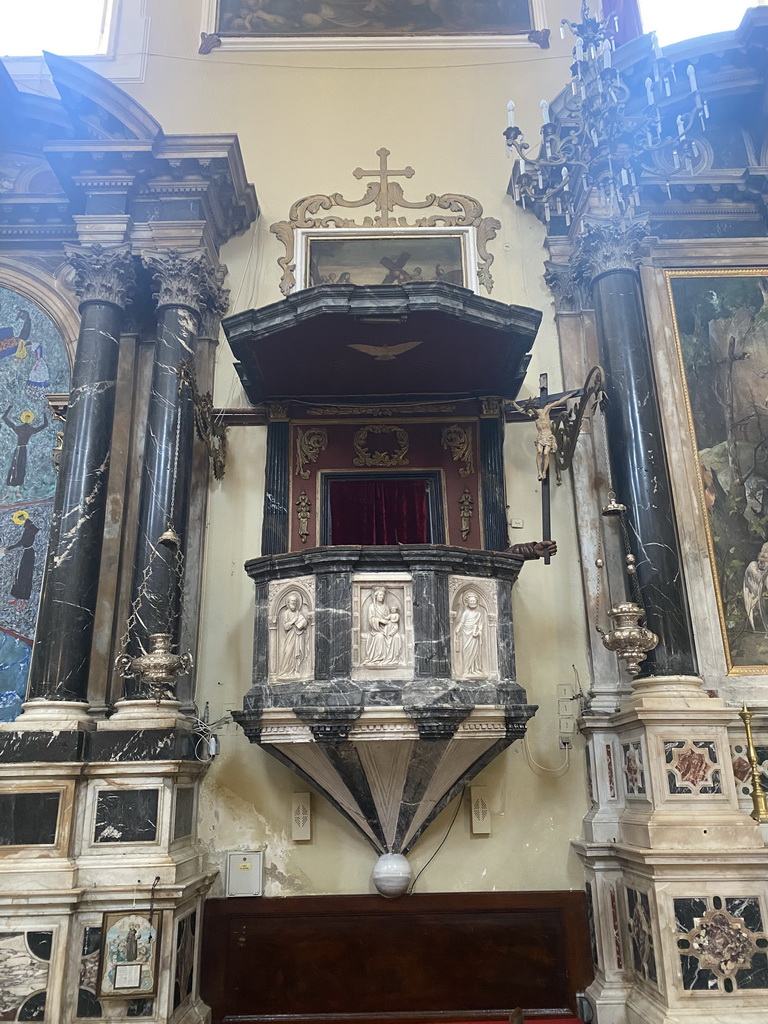 Pulpit of the Franciscan Church