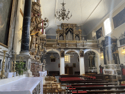 Nave and organ of the Franciscan Church