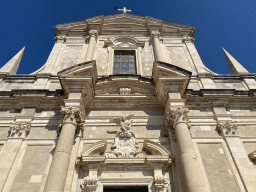 Facade of the Church of St. Ignatius, viewed from Boscovich Square