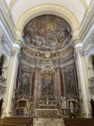 Apse and altar of the Church of St. Ignatius