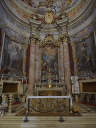 Apse and altar of the Church of St. Ignatius