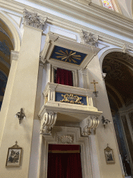 Pulpit of the Church of St. Ignatius