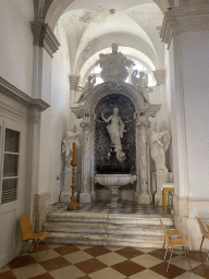 Side chapel of the Dubrovnik Cathedral