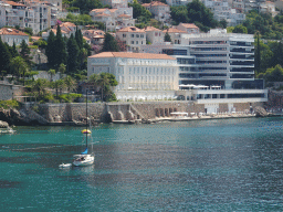 The Hotel Excelsior, viewed from the upper floor of the Maritime Museum