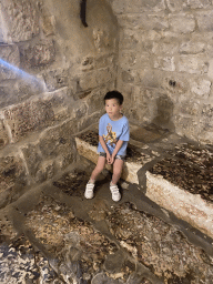 Max at the Prison Cell at the lower floor of the Rector`s Palace