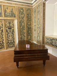 Piano at the Council Chamber at the upper floor of the Rector`s Palace