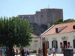 Fort Lovrijenac, viewed from the Brsalje Ulica street