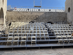 Grandstand at the theatre at the ground floor of Fort Lovrijenac