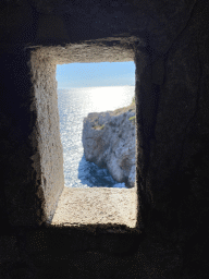 Window at the first floor of Fort Lovrijenac