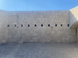 Wall at the third floor of Fort Lovrijenac