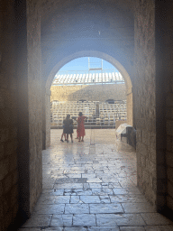 Game of Thrones tour group at the theatre at the ground floor of Fort Lovrijenac