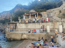 The Ala Mizerija bar at ulic Beach and the Park Gradac