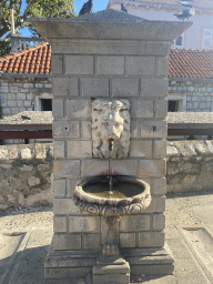 The Jewish Fountain at the Brsalje Ulica street