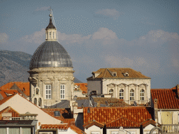 The Dubrovnik Cathedral, viewed from the top of the western city walls