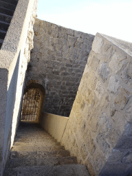 Staircase at the Tvrdava Bokar fortress