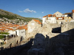 Ruins at the southwest side of the Old Town, viewed from the top of the southwestern city walls