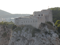 Fort Lovrijenac, viewed from the top of the Kula sv. Petra fortress