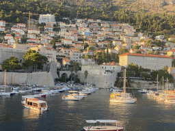 The Old Port and the Revelin Fortress, viewed from the eastern city walls