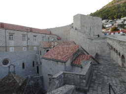 The northeastern city walls and St. Luke`s Church